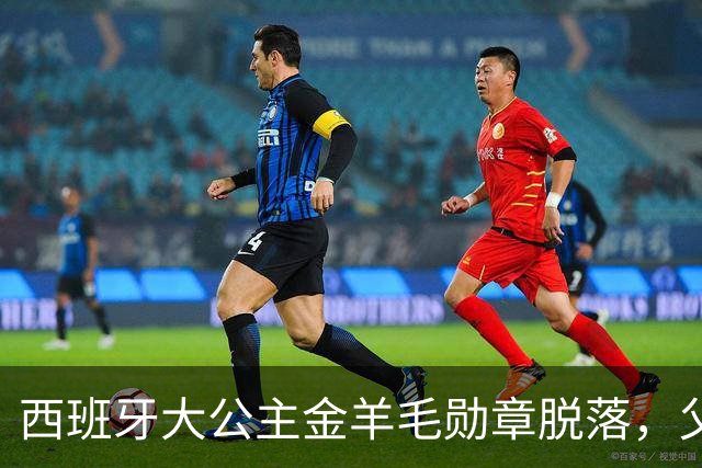西班牙大公主金羊毛勋章脱落，父王温馨相助显亲情
